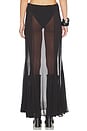 view 4 of 6 Eden Maxi Skirt in Black