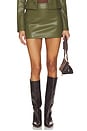 view 1 of 7 Devyani Mini Skirt in Olive