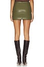 view 6 of 7 Devyani Mini Skirt in Olive