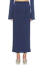 view 5 of 6 Gulnaz Midi Skirt in Navy