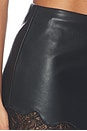 view 7 of 6 Sharda Mini Skirt in Black