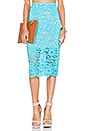 view 1 of 4 x Naven Twins Oblivion Layered Skirt in Turquoise Lace