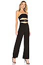 view 2 of 3 Carmen Jumpsuit in Black