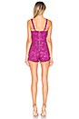 view 3 of 4 x Naven Daisy Romper in Magenta