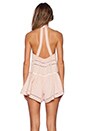 view 3 of 4 Partition Romper in Light Peach