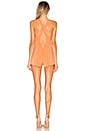 view 3 of 4 x Naven Olive Romper in Peach