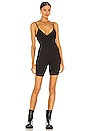 view 1 of 4 Low Back Romper in Black