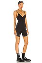 view 2 of 4 Low Back Romper in Black
