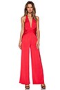 view 1 of 3 x Naven Twins Found Love Jumpsuit in Red