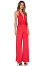 view 2 of 3 x Naven Twins Found Love Jumpsuit in Red