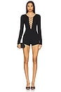 view 1 of 3 Faye Romper in Black