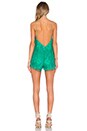 view 3 of 4 Reign Romper in Summer Green