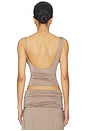 view 3 of 4 Niya Top in Taupe