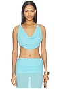 view 1 of 5 Kalika Top in Turquoise