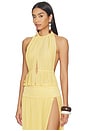 view 2 of 4 Mallika Top in Golden Yellow