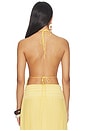 view 3 of 4 Mallika Top in Golden Yellow