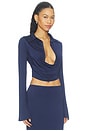 view 2 of 4 Gulnaz Top in Navy