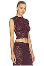view 2 of 4 Asta Top in Oxblood
