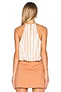 view 3 of 4 Gemma Top in Sandstone Stripe