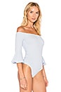 view 3 of 5 Seduire Bodysuit in Chambray Blue