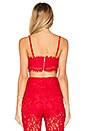 view 3 of 4 Cloud Nine Top in Red Rose