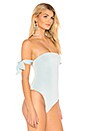 view 3 of 5 BODY CON LAZO EN LA MANGA EDEN in Cloud Blue