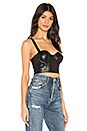 view 2 of 4 Janis Bustier Top in Black