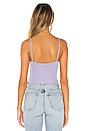 view 3 of 4 Melissa Bustier Top in Pastel Lilac