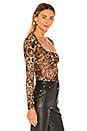 view 2 of 4 Harlee Top in Leopard