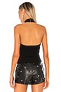 view 3 of 4 Adelle Halter Top in Black