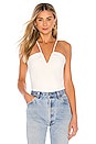 view 1 of 5 Cheryl Bodysuit in White