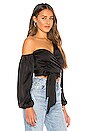 view 2 of 5 Tilda Top in Black