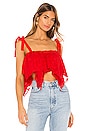 view 1 of 5 Nayley Top in Red