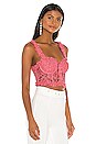 view 2 of 4 Sylvia Bustier Top in Pink
