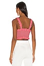 view 3 of 4 Sylvia Bustier Top in Pink