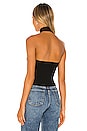 view 3 of 5 Yvette Halter Top in Black