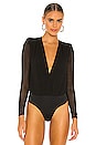 view 2 of 5 Sloane Bodysuit in Black