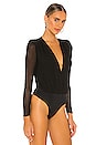 view 3 of 5 Sloane Bodysuit in Black