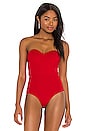 view 2 of 5 Patricia Bodysuit in Red
