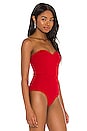view 3 of 5 Patricia Bodysuit in Red