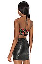 view 3 of 4 Juli Cami Top in Black & Red Floral