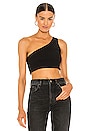 view 1 of 4 Kayla Crop Top in Black