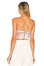 view 3 of 4 Kehlani Bustier Top in Blush