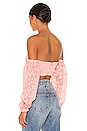 view 3 of 4 Fauna Off Shoulder Top in Blush