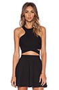 view 1 of 4 x Naven Twins Chromat Crossover Top in Black
