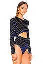 view 3 of 6 Letitia Bodysuit in Navy
