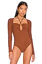view 2 of 5 Britta Bodysuit in Brown