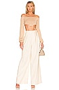 view 4 of 4 Tadd Off Shoulder Top in Tan