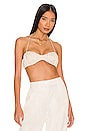 view 1 of 4 Gianna Top in Champagne Ivory