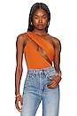 view 1 of 6 Andrea Bodysuit in Burnt Orange